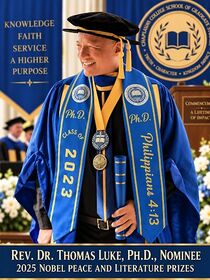 Thomas luke phd nominee 2025 nobel peace.jpg