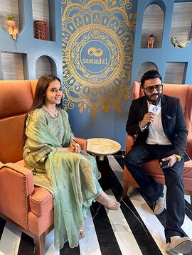 Lavleen Kaur with RJ Golmal Gagan.jpg